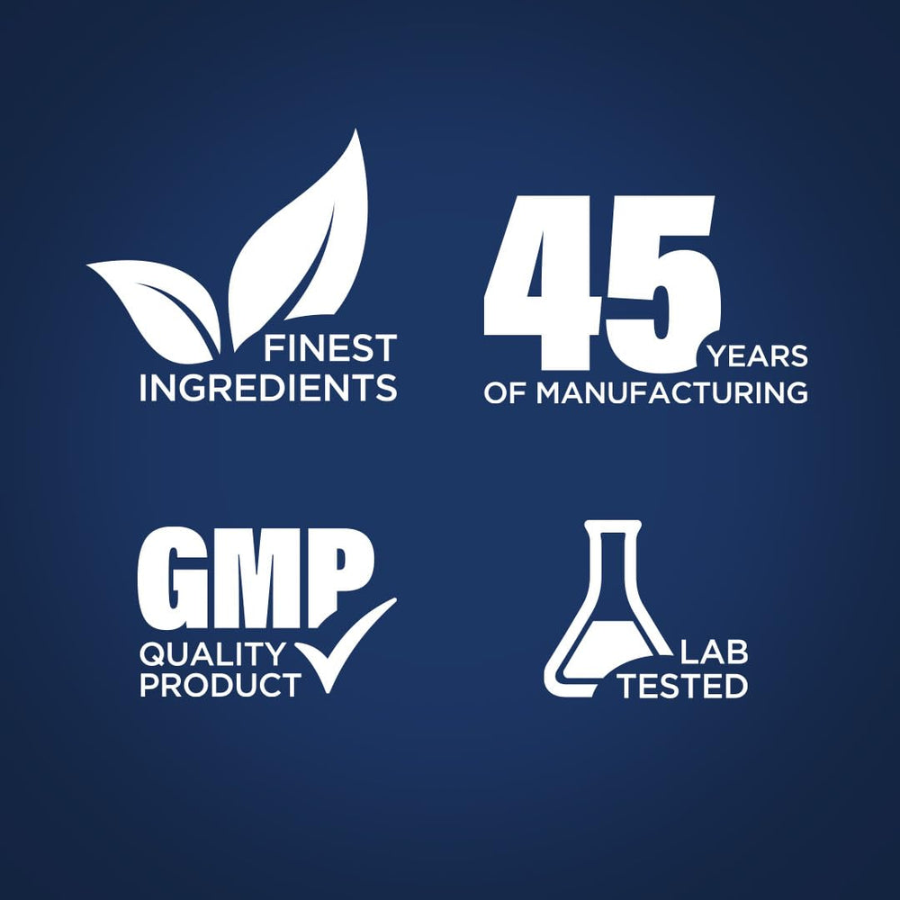 Piping Rock label detail highlighting ingredient and testing information benefit