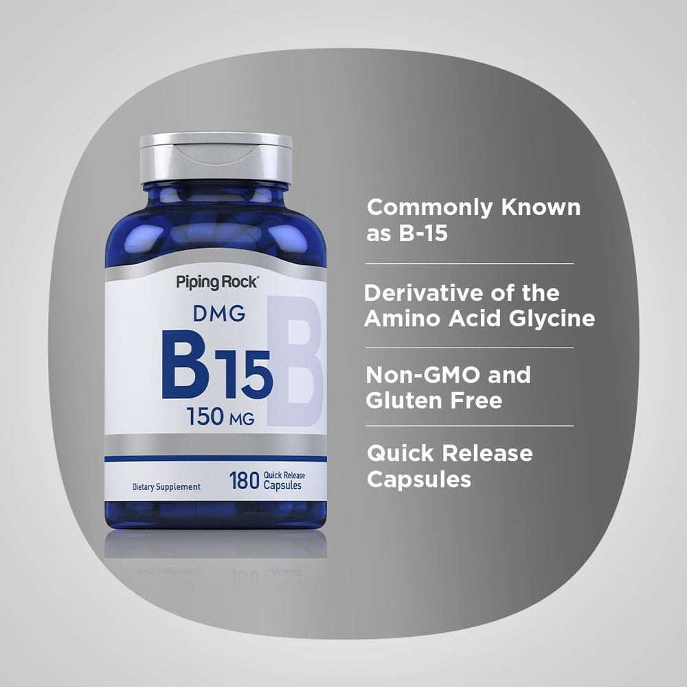 Piping Rock capsules pouring into hand demonstrating convenient dosing benefit