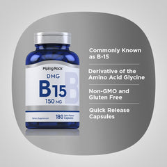Piping Rock capsules pouring into hand demonstrating convenient dosing benefit