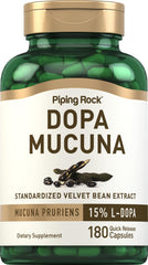 Piping Rock front packaging showing 180 count bottle and clear labeling benefit: visible potency