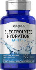 Piping Rock front packaging showing 180 tablet bottle and clear benefits