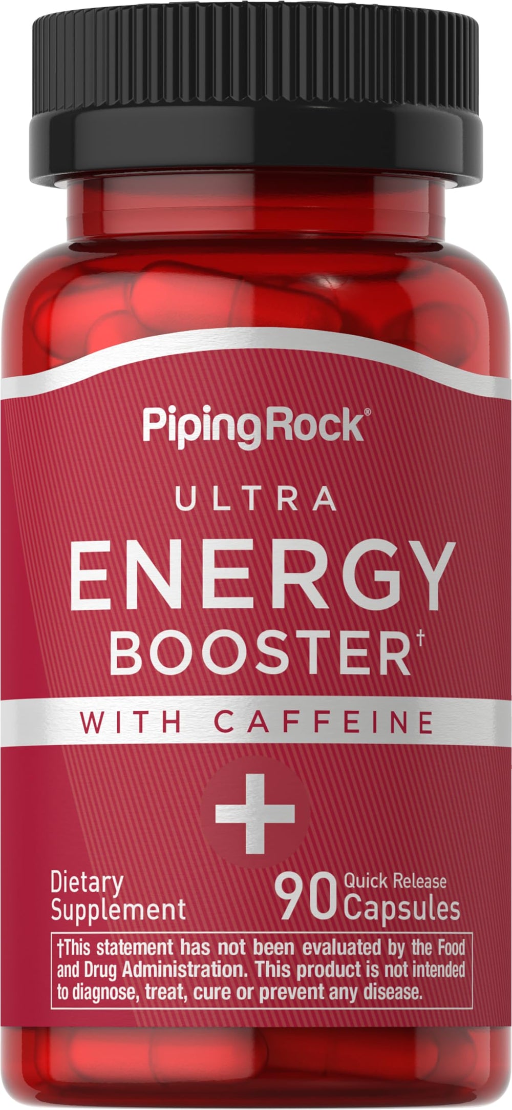 Piping Rock front bottle view showing label and capsule count benefits portability