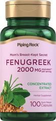 Piping Rock front packaging showing bottle and product name for quick identification