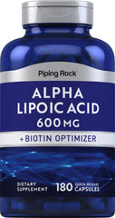 Piping Rock front packaging showing bottle and clear product benefit