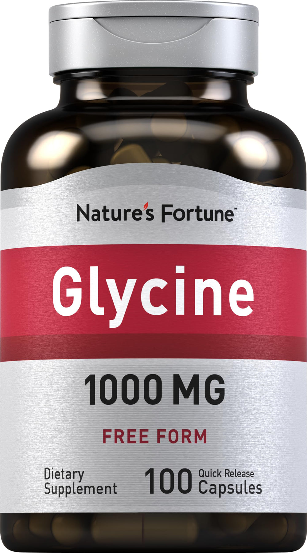 Piping Rock front bottle view showing clear label and 100-count benefit