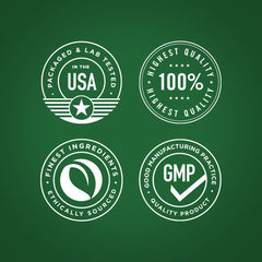 Piping Rock detailed label view showing ingredient transparency and testing benefit