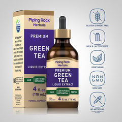 Piping Rock Green Tea Extract Liquid ingredients