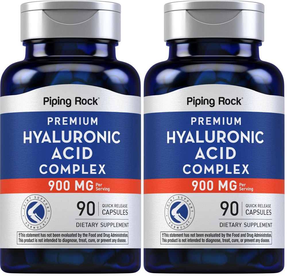 Hero image of Piping Rock Hyaluronic Acid Supplement 900mg pack of 2