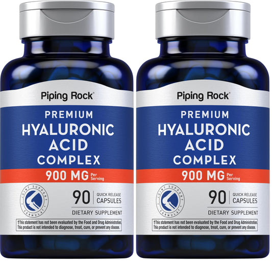 Hero image of Piping Rock Hyaluronic Acid Supplement 900mg pack of 2