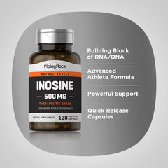 Piping Rock detailed label shot highlighting 500mg dosage and ingredient transparency benefit