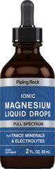 Piping Rock bottle front view showing label and 2 fl oz size for easy identification