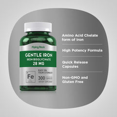 Piping Rock bottle beside scale showing 300-capsule long-lasting supply