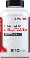 Piping Rock front label showing product name and 2000 mg benefit