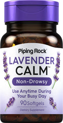 Package view of Piping Rock Lavender Calm Pills (90 softgels)
