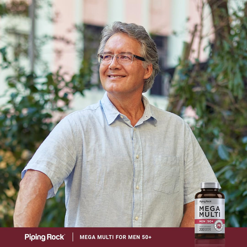 Piping Rock bottle on breakfast table suggesting daily routine convenience