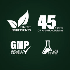 Label detail on Piping Rock bottle showing ingredient source and vegan, non‑GMO claims