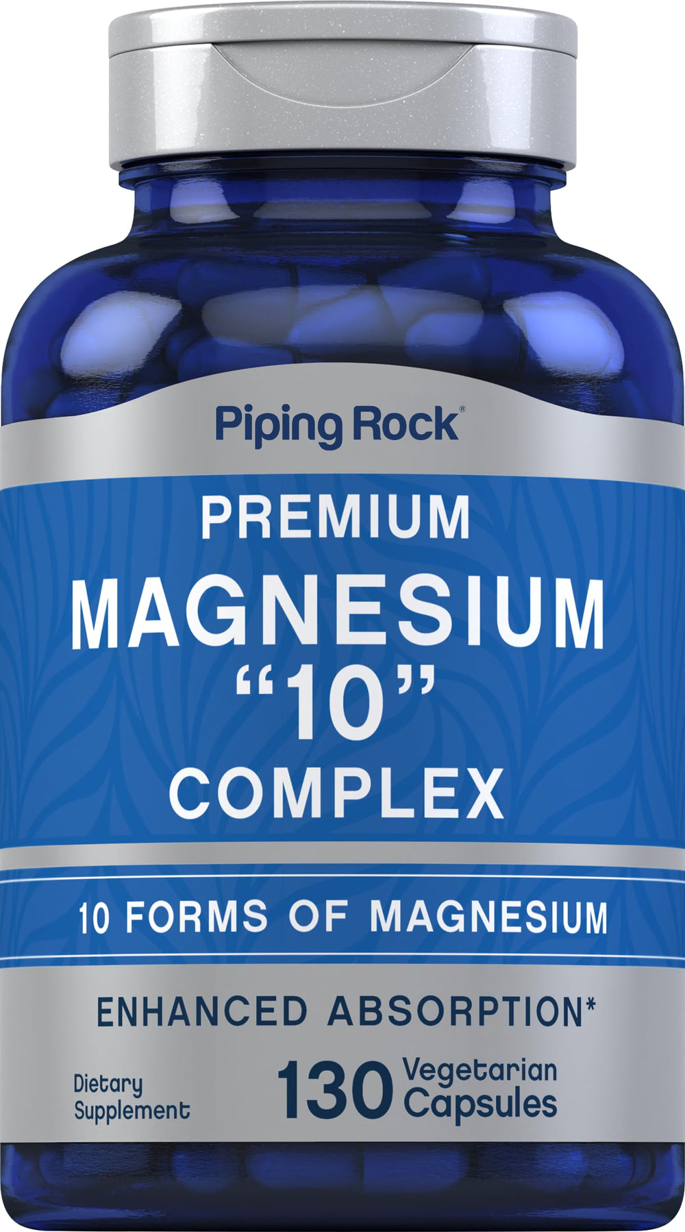Piping Rock front bottle image showing clear labeling and benefits