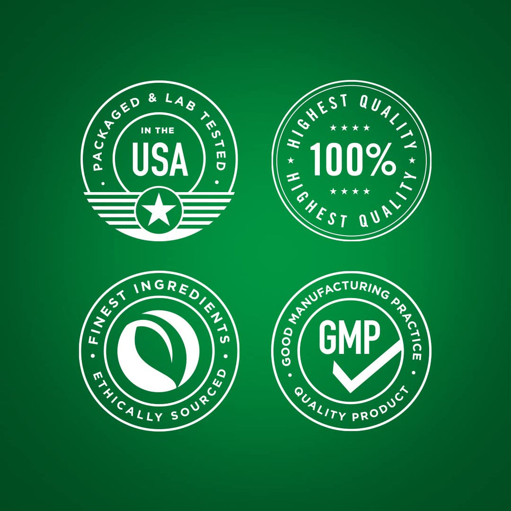 Piping Rock label detail with supplement facts emphasizing tested ingredients