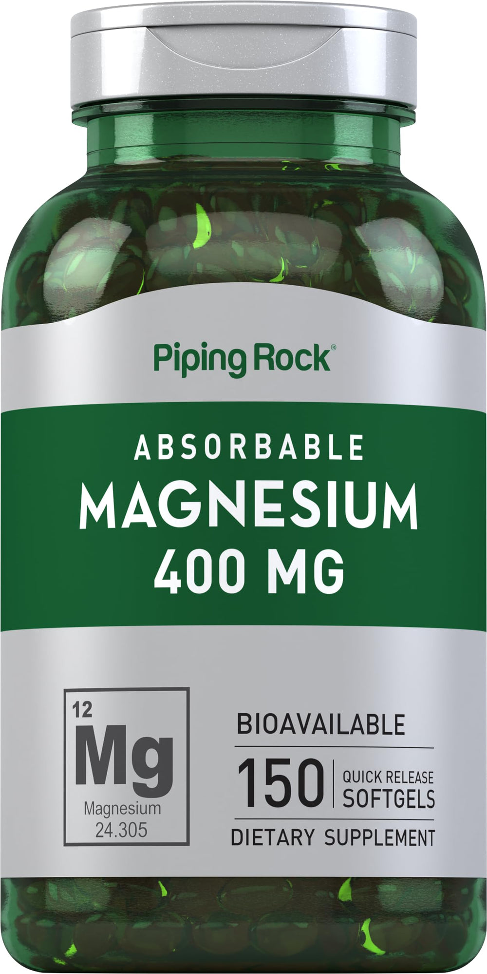 Piping Rock front packaging showing bottle and 150-count quantity benefit