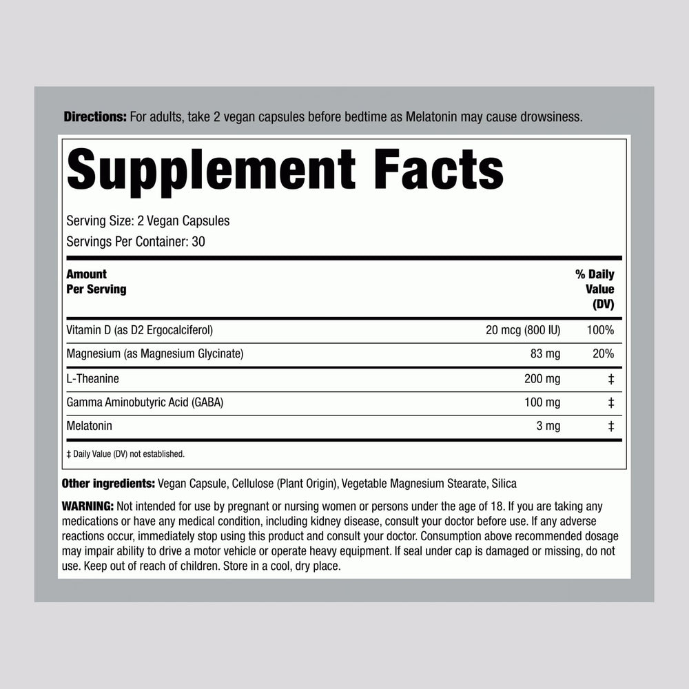 Piping Rock open bottle with capsules spilling out, displays vegan capsule form and quantity