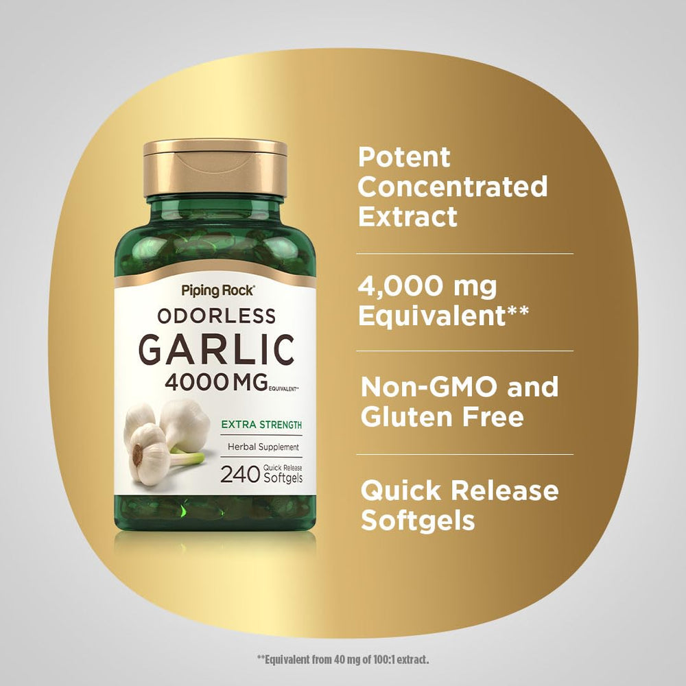 Usage guide for Odorless Garlic Softgels