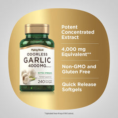 Usage guide for Odorless Garlic Softgels