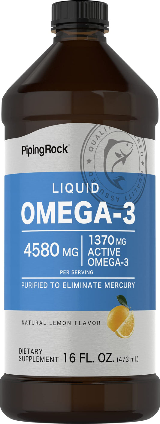 Piping Rock Omega-3 Liquid 16oz bottle