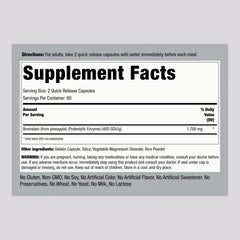 Piping Rock open capsule powder spilling to show fine texture and purity benefit