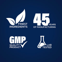 Label of proteolytic enzymes supplement showing broad-spectrum formula