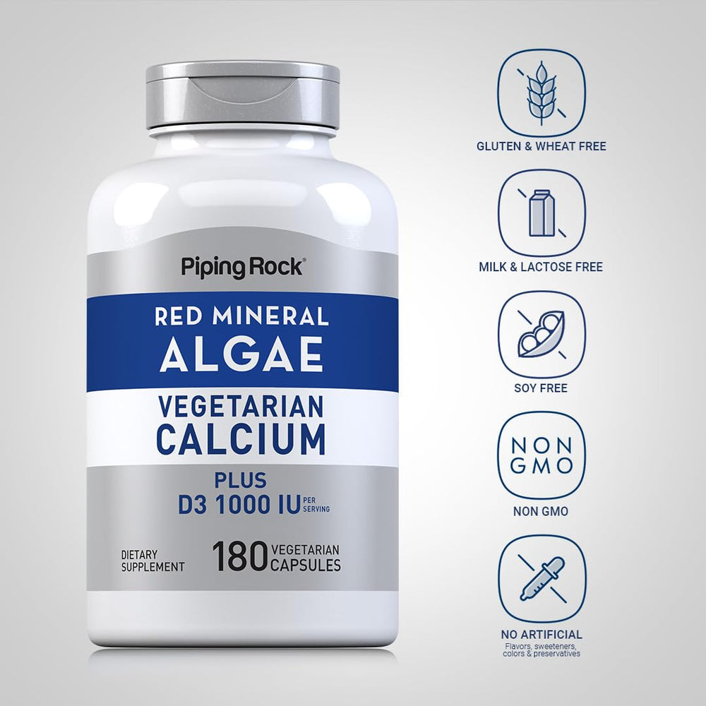 Piping Rock algae-derived powder texture showing natural minerals