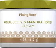 Piping Rock front jar view showing clean packaging and easy scoop benefit
