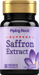 Piping Rock bottle front view showing product benefits and 60 capsules