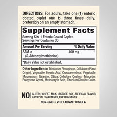 Piping Rock close-up of a single tablet highlighting enteric-coated finish
