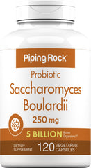 Piping Rock front packaging showing label and 5 billion CFU clarity benefit