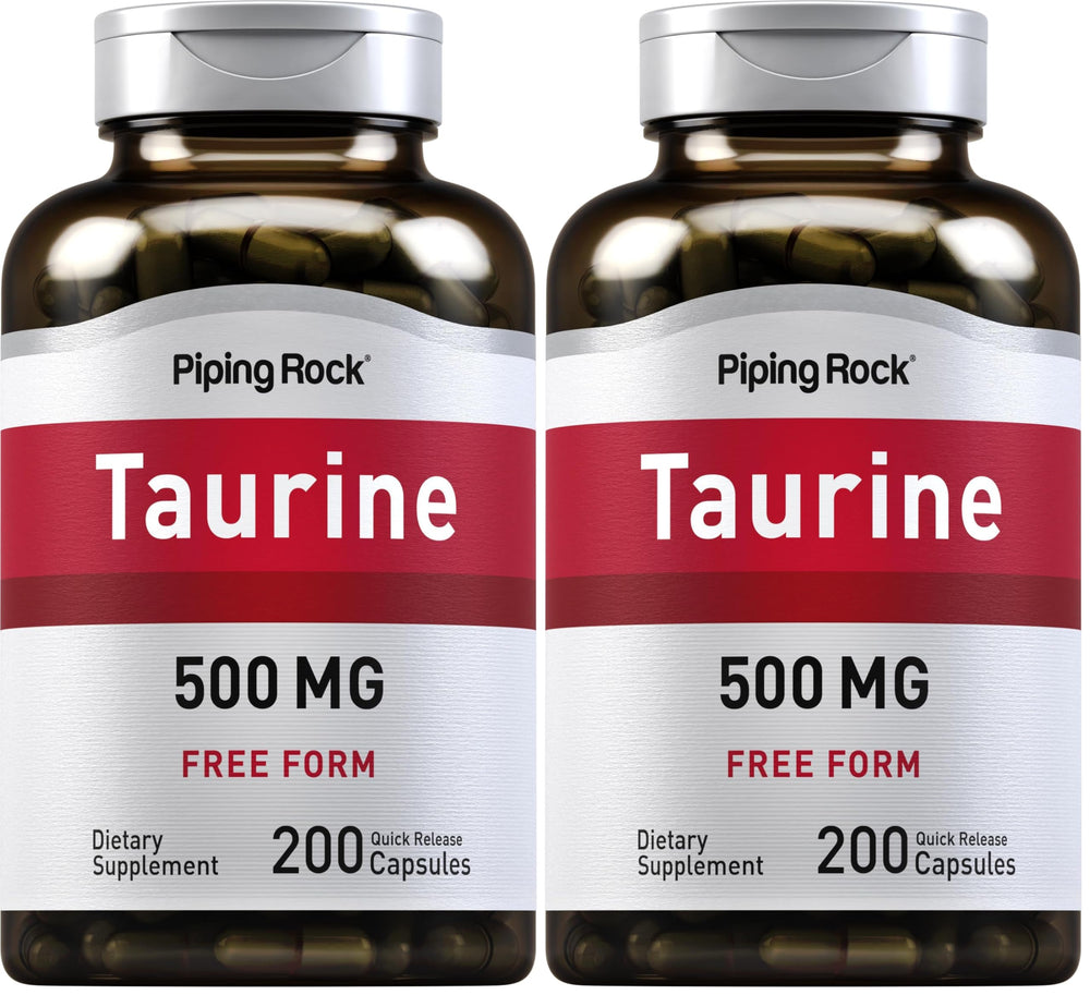 Piping Rock Taurine 500 mg bottle front