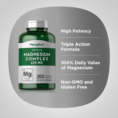 Ingredients list featuring magnesium oxide, citrate, and aspartate