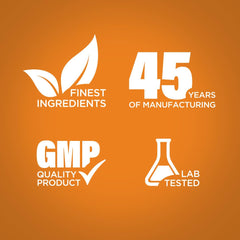 Piping Rock nutrition label view showing 250 mg C and 1.3 mg E benefit