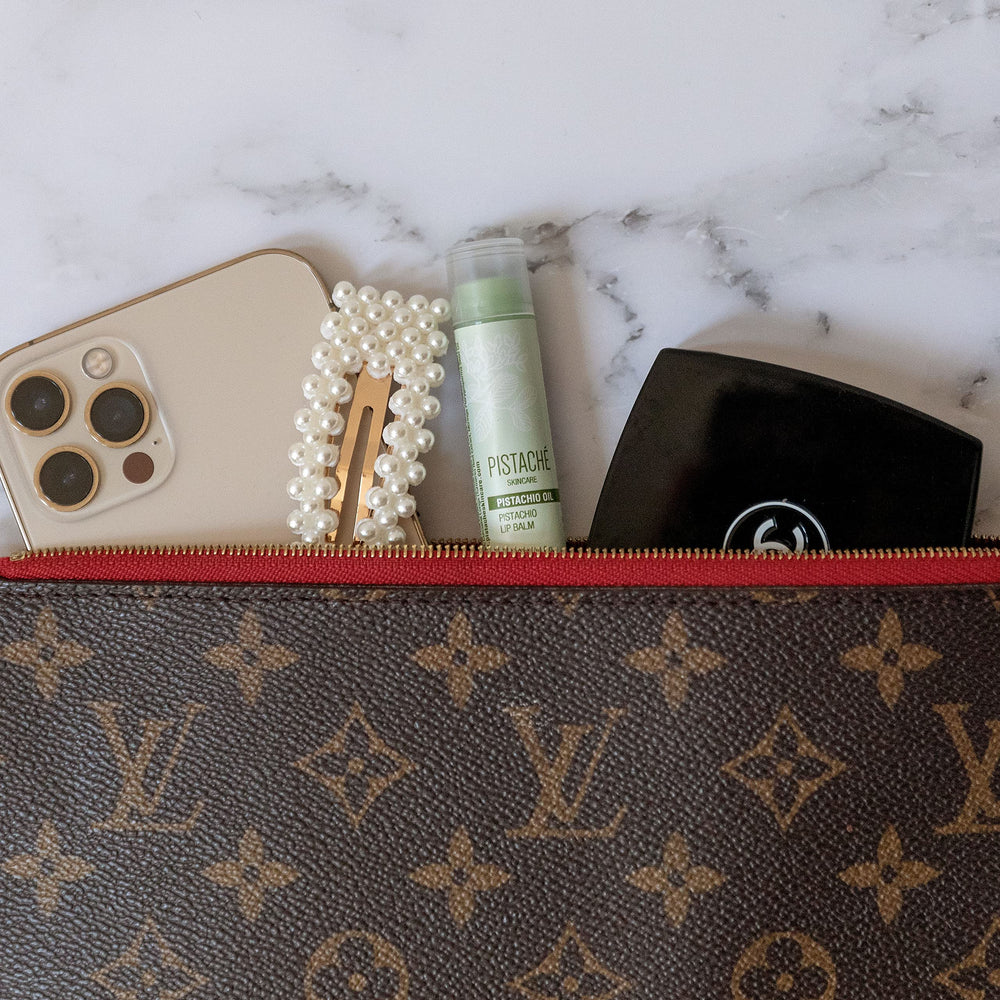 Pistaché Skincare branding on box emphasizing legacy