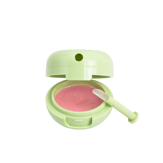 Pixi LipMask jar close-up showing hydrating tinted jelly