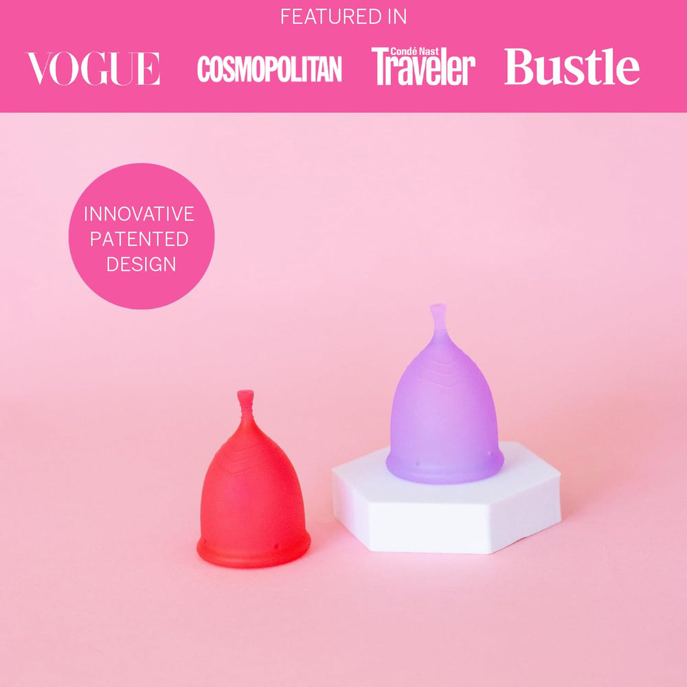 Pixie Cup applicator-in-use showing easy insertion and placement.