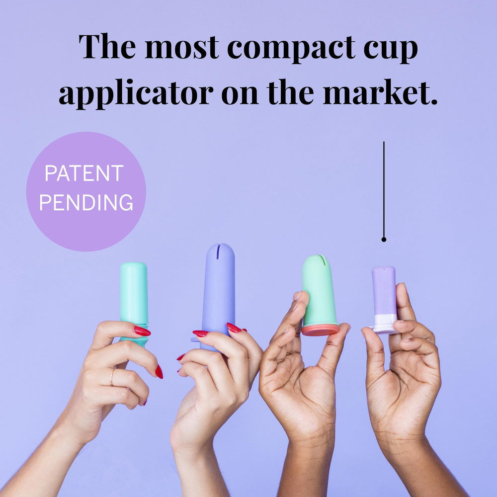 Pixie Cup capacity 4-tampons for lighter days.