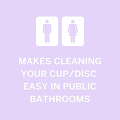 Pixie Cup feminine wipes individual wipe highlights portable, discreet cleaning anytime.