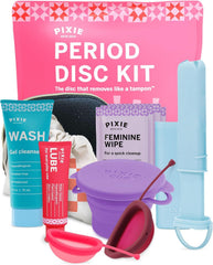 Pixie Cup medium disc ready for comfortable wear up to 12 hours