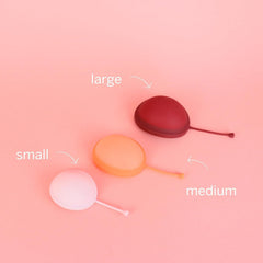 Pixie Disc capacity equals seven tampons for high absorbency.
