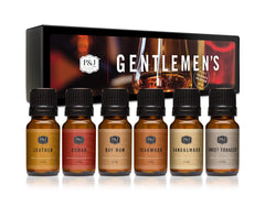 P&J Trading Gentlemen's fragrance oils gift set in 10ml bottles