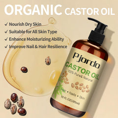 Castor oil pack for liver with cotton wrap