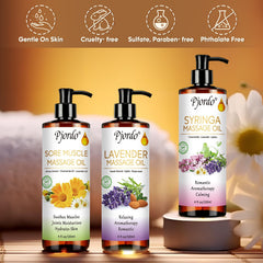 Relaxing spa scene with Pjordo massage oils