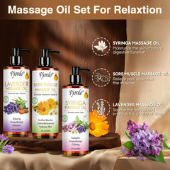 Gift-ready packaging for Pjordo massage oil kit