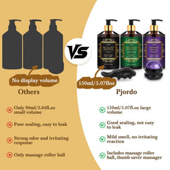 Spa-quality massage oil set for home use
