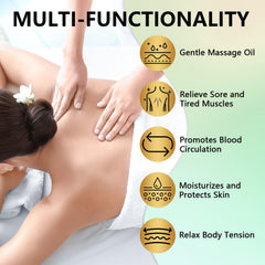Ingredients featuring arnica, lavender, grapeseed, and chamomile